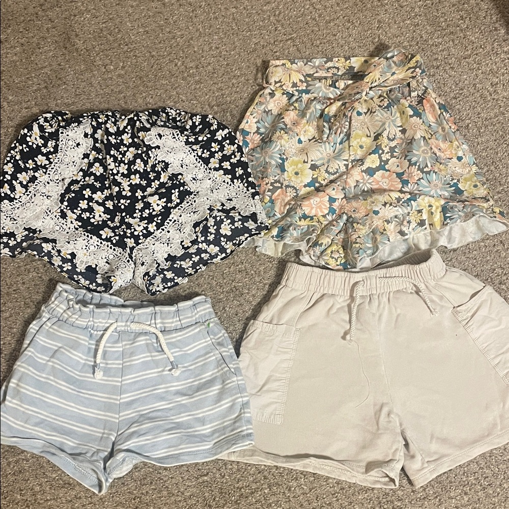 Zara/shein girls shorts lot size 9